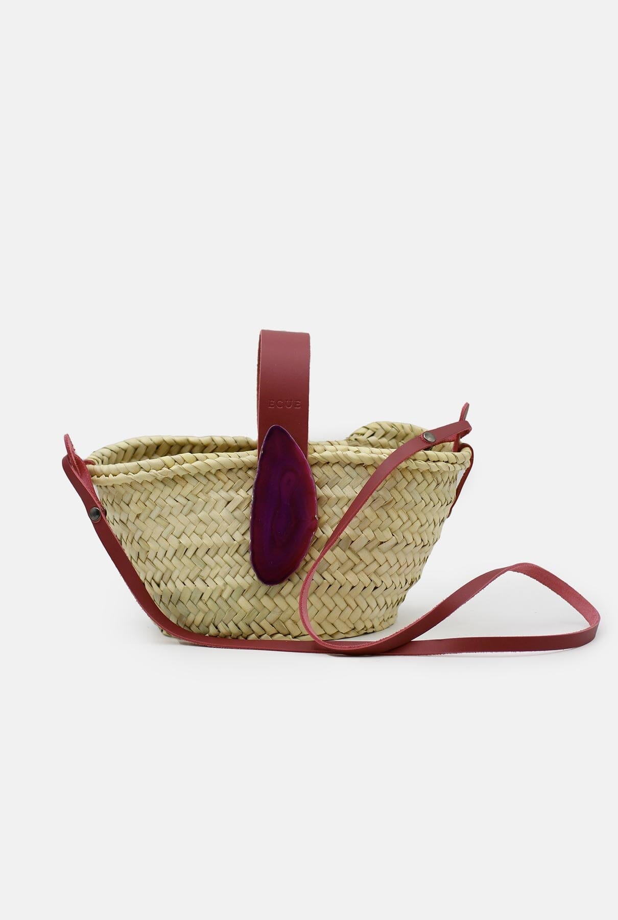 Capazo Zoe Pequeña Rosa