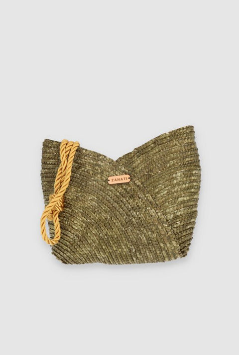 Cartera Petalo Mini oliva