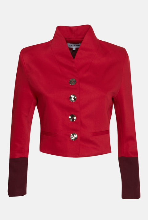 Chaqueta Carmen Rojo- Burdeos