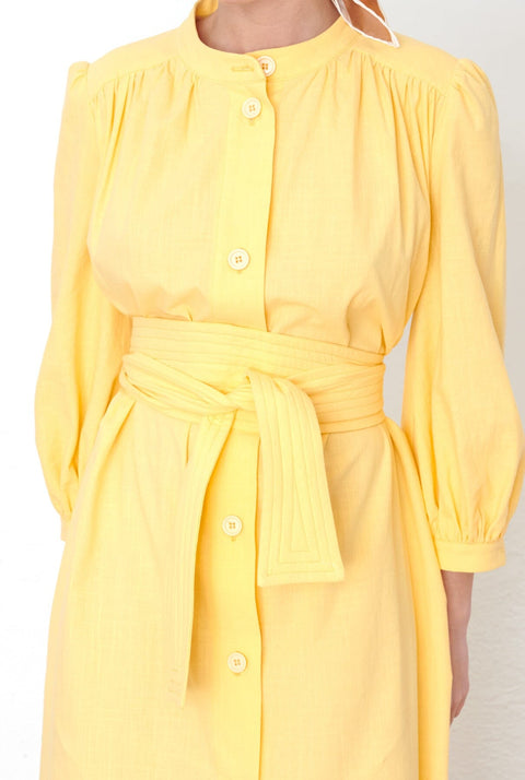 Cinturón fajín Tati amarillo
