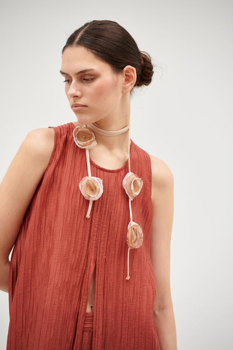 COLLAR ARTESANAL BEIGE