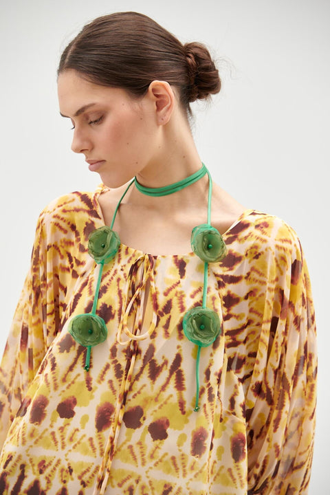 COLLAR ARTESANAL VERDE