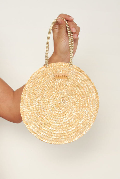 Bolso Cookie de mano natural
