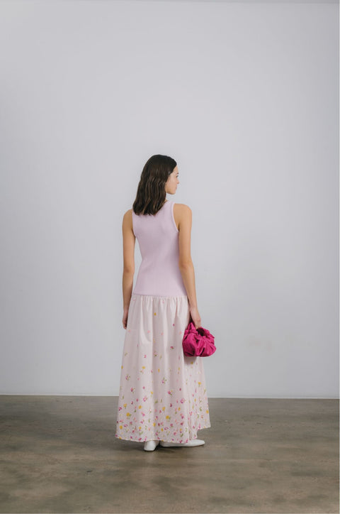 Cosima Dress Pink Floral