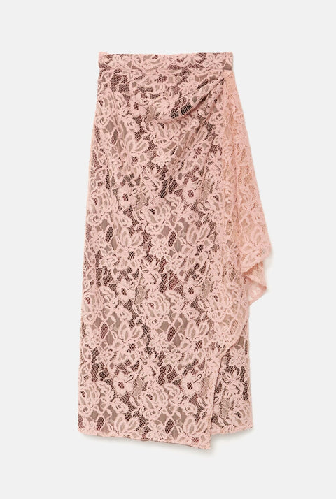 Falda Sara Rosa Palo
