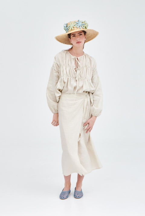 Falda Tiagua Beige
