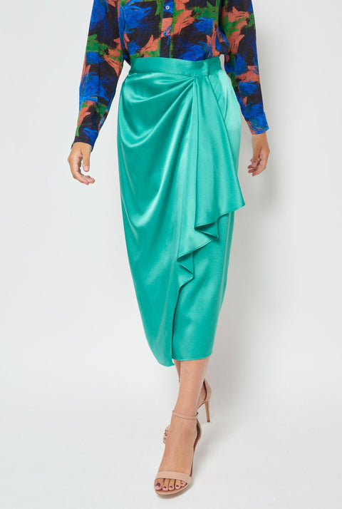 Falda verde