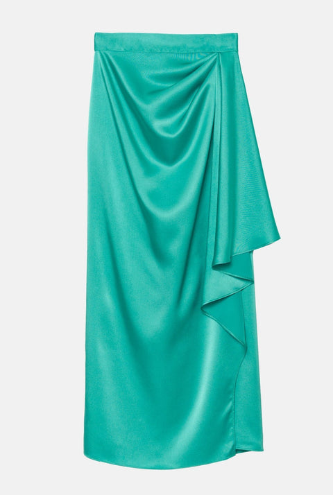 Falda verde