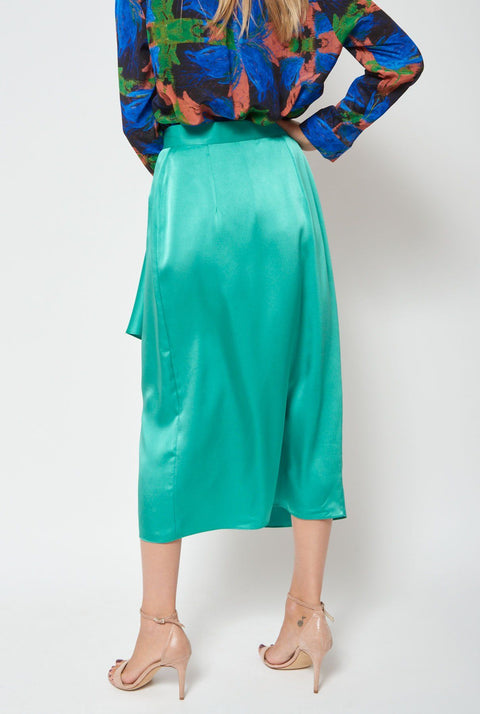 Falda verde