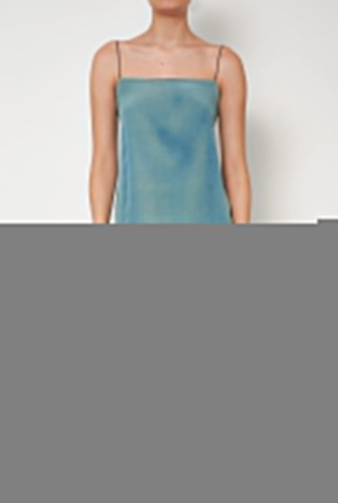 Flor Reversible Midi Blue
