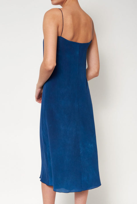 Flor Reversible Midi Blue