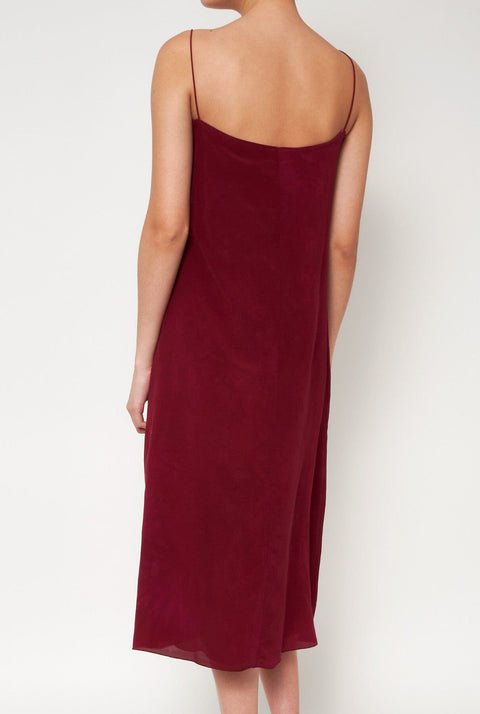 Flor Reversible Midi Burgundy/Fucsia