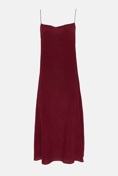 Flor Reversible Midi Burgundy/Fucsia