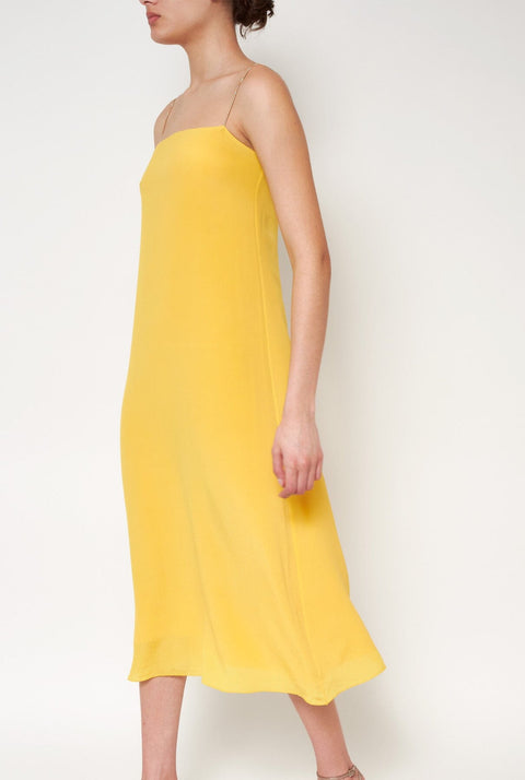 Flor Reversible Midi Yellow