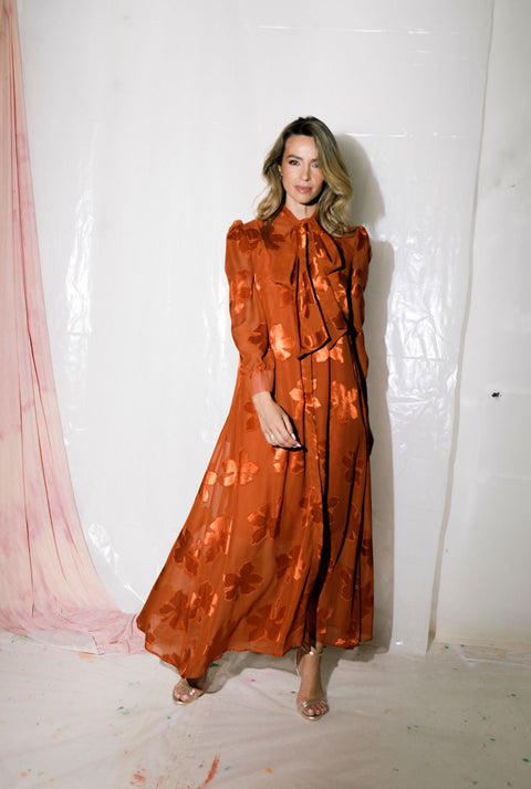 Floral Fire Dress