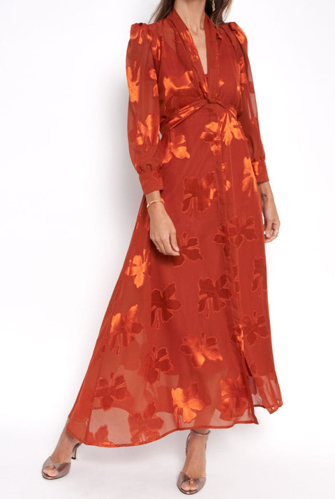 Floral Fire Dress