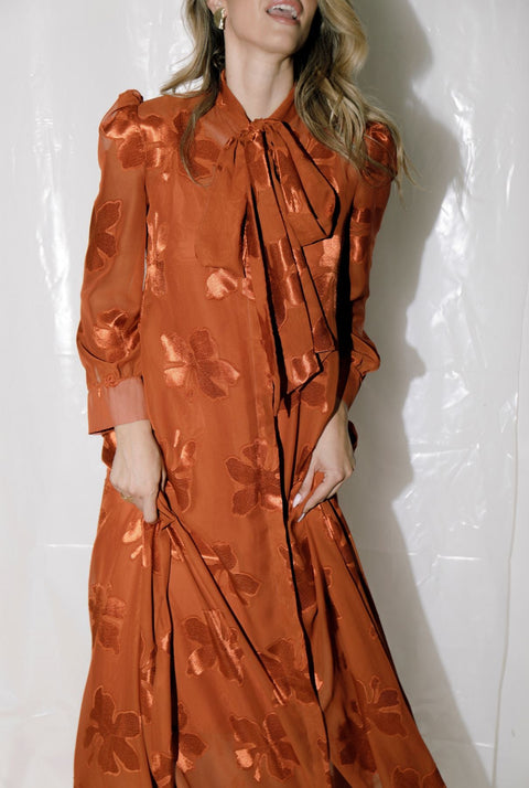 Floral Fire Dress