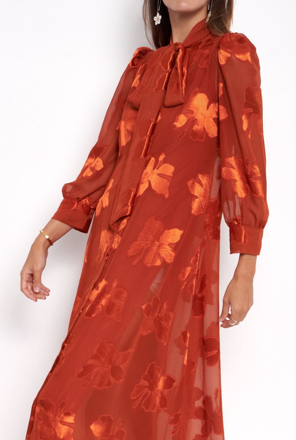 Floral Fire Dress