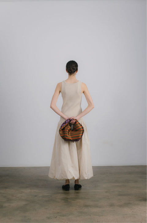 Frida Dress Balloon Beige