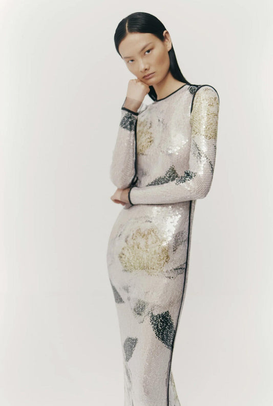 Full sequin dress