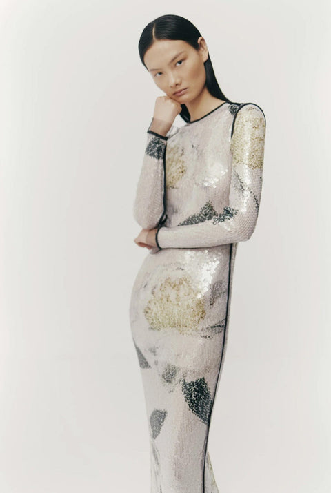 Full sequin dress