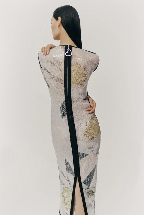 Full sequin dress