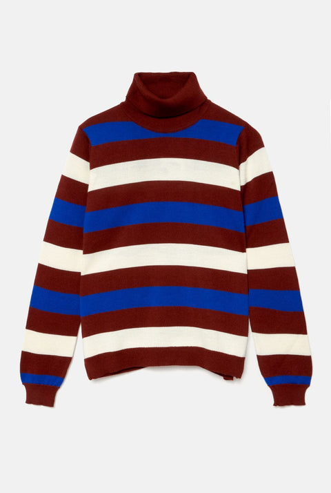 Gala Roll Neck Burgundy