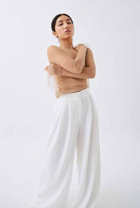 Ghost tulle top