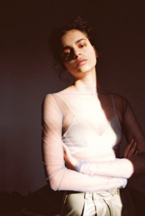 Ghost tulle top