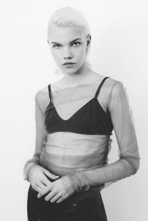 Ghost tulle top
