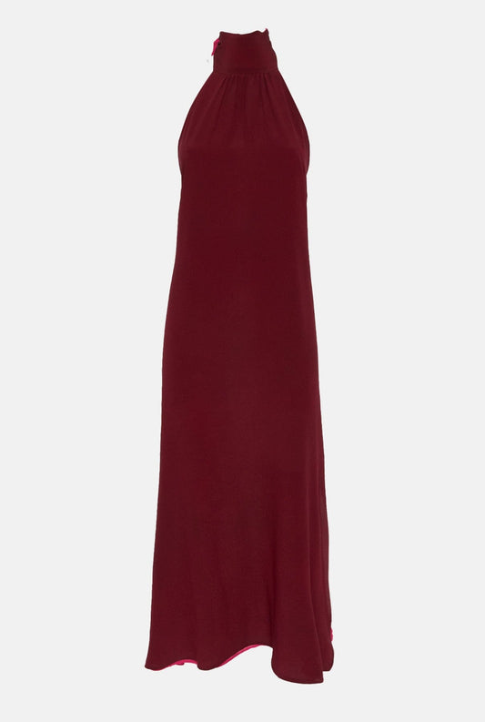 Halter Reversible Extra Long Burgundy/Fucsia