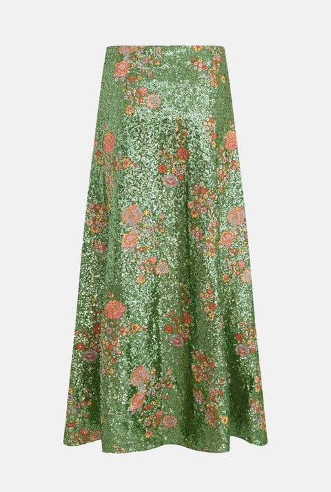 Helena Green Skirt