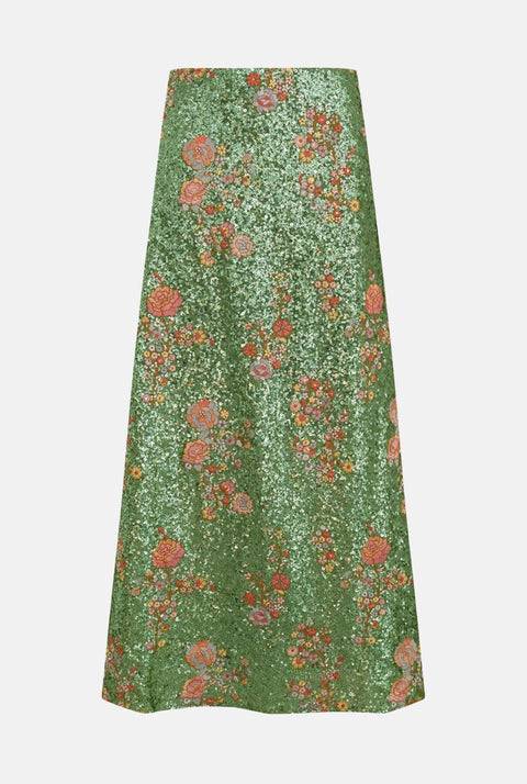 Helena Green Skirt
