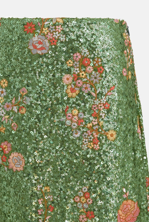 Helena Green Skirt