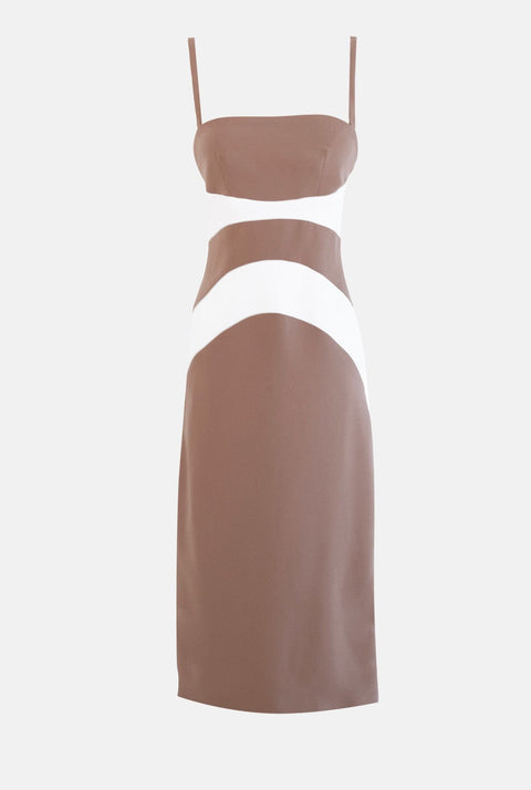 Ines dress camel