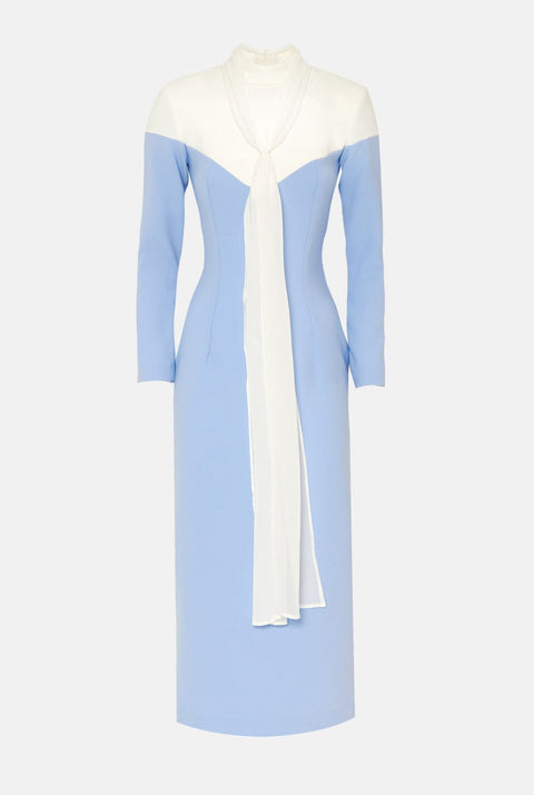 Inma dress blue