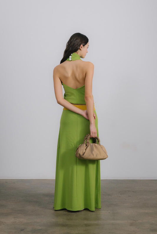 Isa Skirt Lime Green