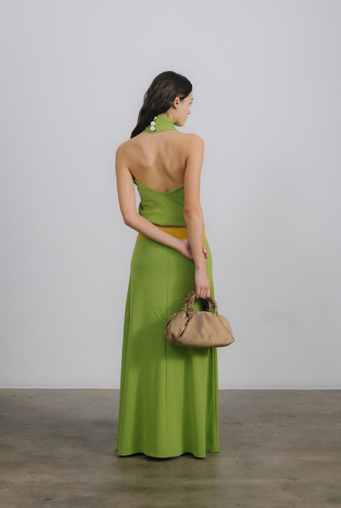 Isa Skirt Lime Green
