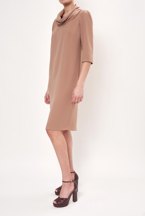 Isabel dress brown