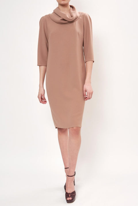 Isabel dress brown