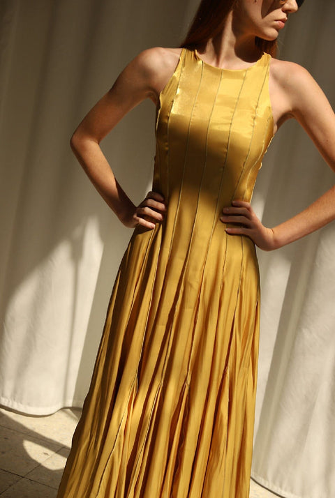 Jeneva satin dress