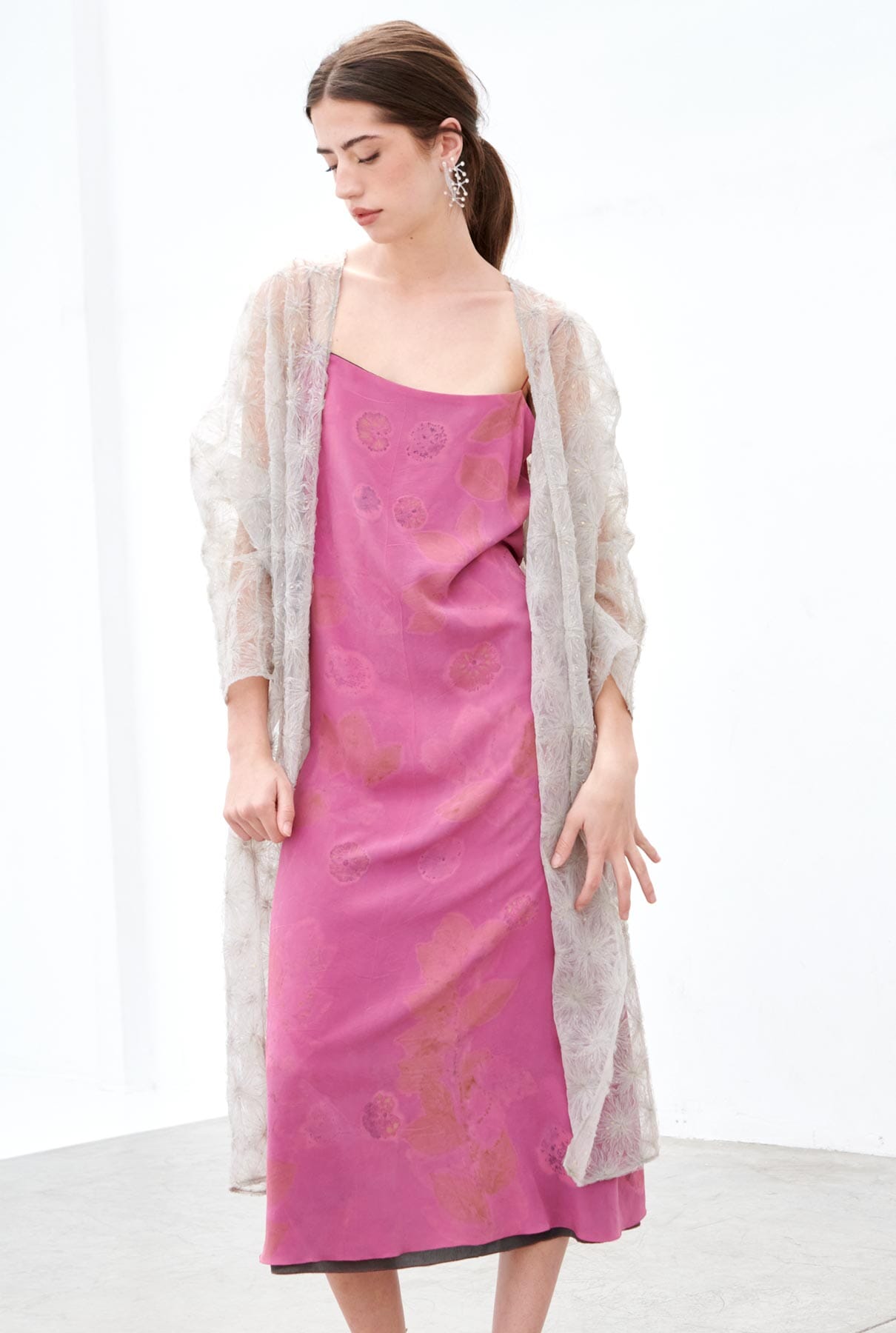 Joan kimono - gris perla