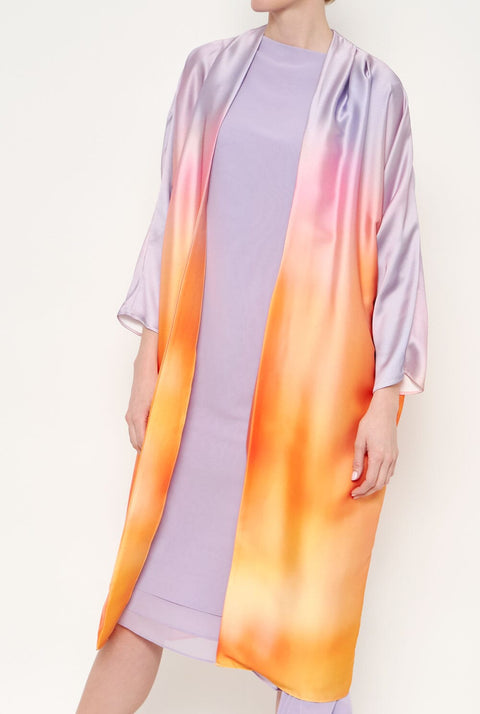 Kimono Joan lila naranja