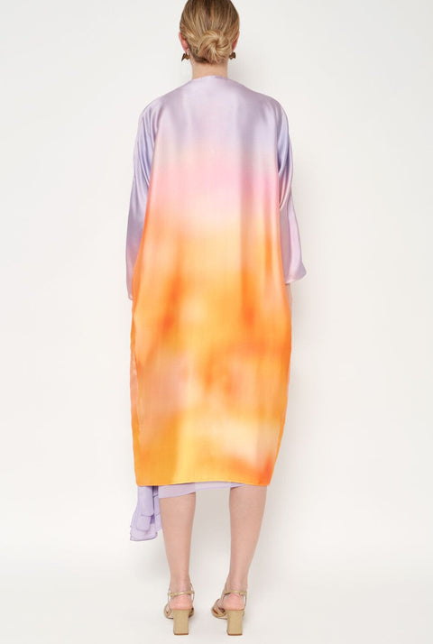Kimono Joan lila naranja