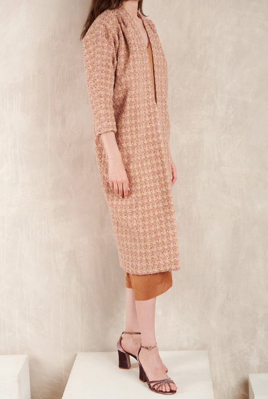 Kimono Joan Tweed Rosa