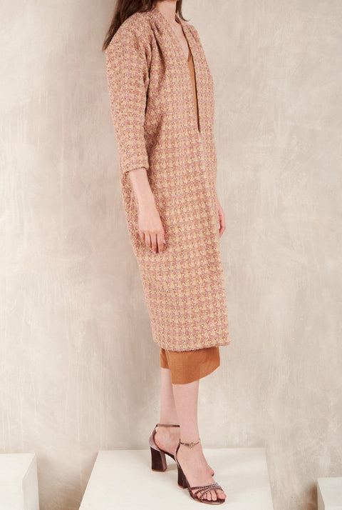 Kimono Joan Tweed Rosa