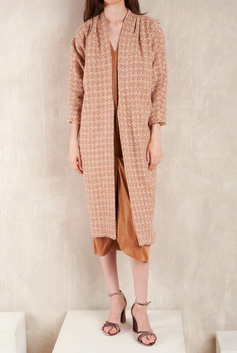 Kimono Joan Tweed Rosa
