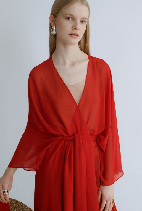 Kimono rojo