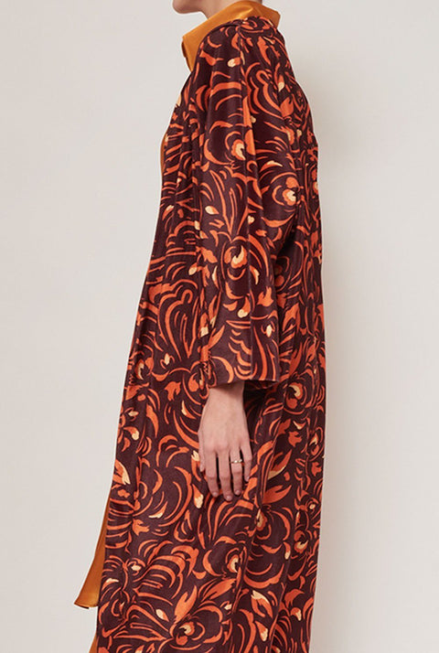 Kimono terciopelo psicodelico