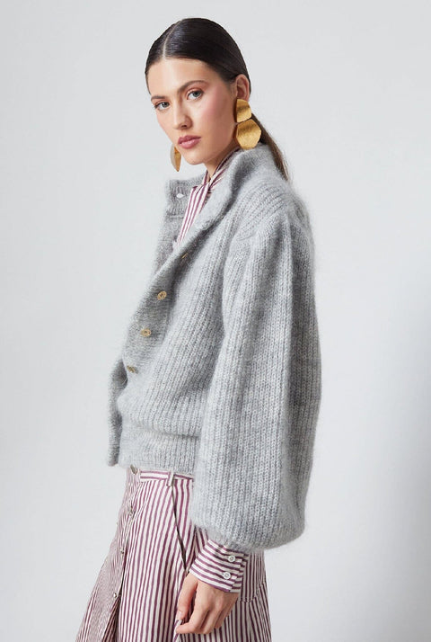 Leandra Cardigan Grey